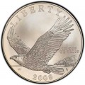 1 доллар 2008 США Белоголовый орлан, серебро UNC