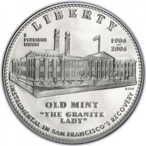 1 доллар 2006 Сан-Франциско старый монетный двор,  Proof цена, стоимость
