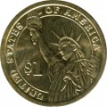 1 доллар 2012 США, 21 президент Честер Артур цветной