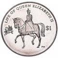 1 Dollar 2012 Virgin Insel Das Leben von Queen Elizabeth II