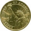 1 Dollar 2015 USA, 34 Präsident Dwight D. Eisenhower (farbig)