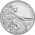 1 доллар 2016 США, Служба национальных парков,  Proof, серебро
