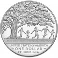 1 dollar 2017 USA Boys Town Centennial Proof  Dollar, silver