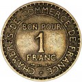 1 франк 1922 Франция