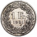 1 франк 1970-1990 Швейцария, из обращения