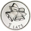 1 Lats 2012 Latvia, Christmas bells