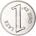 1 lat 2013 Latvia Coin parity, Last Lat