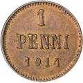 1 penni 1914 Finland, condition VF