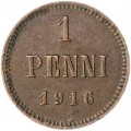 1 penni 1916 Finland, condition VF