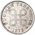 1 пенни 1973 Финляндия, из обращения
