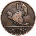 1 пенни 1928 Ирландия Тетерев