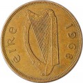 1 пенни 1968 Ирландия Тетерев