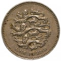 1 фунт 2002 Три льва, Англия из обращения