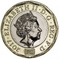 1 pound 2017 United Kingdom