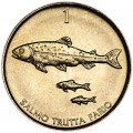 1 толар 2001 Словения, Форель