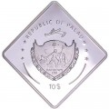 10 долларов 2010 Палау, Линкор Марат, , серебро