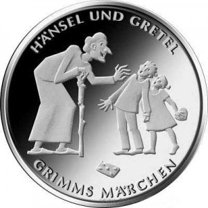 10 евро 2014 Германия Гензель и Гретель, G цена, стоимость