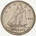 10 центов 1978 Канада, из обращения