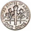 10 центов 1976 США Рузвельт, P