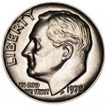 One dime 10 cents 1978 US Roosevelt, P