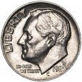 One dime 10 cents 1983 US Roosevelt, mint P