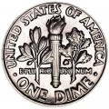 10 центов 1984 США Рузвельт, D