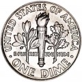 10 cents One dime 2005 USA Roosevelt, mint D