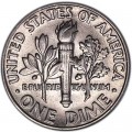 10 центов 2006 США Рузвельт, двор D, из обращения