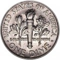 10 центов 2006 США Рузвельт, двор P, из обращения