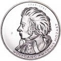 10 евро 2006, Германия, 250 со дня рождения Вольфганга Амадея Моцарта, серебро