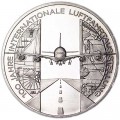 10 евро 2009 Германия, 100-летие Международной авиавыставки, серебро