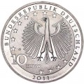 10 euro 2011, Germany, Franz Liszt (1811-1886), 