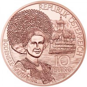 10 евро 2013 Австрия, Форарльберг цена, стоимость