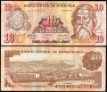 10 lempiras 2010 Honduras, banknote, VF
