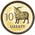 10 lisente 1998 Lesotho, Angora goat