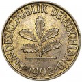 10 пфеннигов 1950-1996 Германия