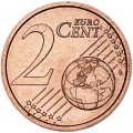 2 цента 2009 Италия, UNC