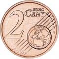 2 цента 2015 Литва, UNC