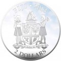 2 Dollar 2013 Fidschi, Shih Tzu, silber