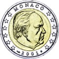 2 Euro 2001 Monaco