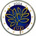 2 евро 2004 Финляндия, Пятое расширение Европейского союза (цветная)