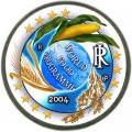 2 евро 2004 Италия, 50 лет Всемирной продовольственной программы цветная