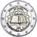 2 euro 2007 Gedenkmünze, Vertrag zur Gründung der Europäischen Gemeinschaft, Deutschland, D 