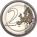 2 евро 2017 Сан-Марино, новый дизайн UNC