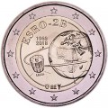 2 euro 2018 Belgium, 50 years of launching the first European satellite, in blister