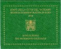 2 евро 2018 Ватикан, Европейский год культурного наследия, в буклете