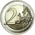 2 euro 2020 Estonia, 200 years of the discovery of Antarctica (colorized)