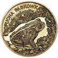 2 zloty 1998 Poland Natterjack toad