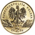 2 Zloty 1998 Polen Kreuzkröte