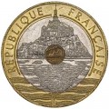 20 франков 1992 Франция, из обращения
